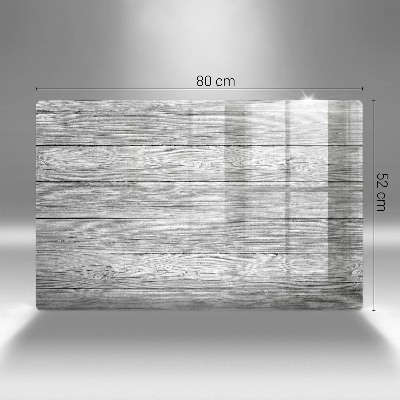 Glasunterlage für Grabkerzen Alte Holzbretter