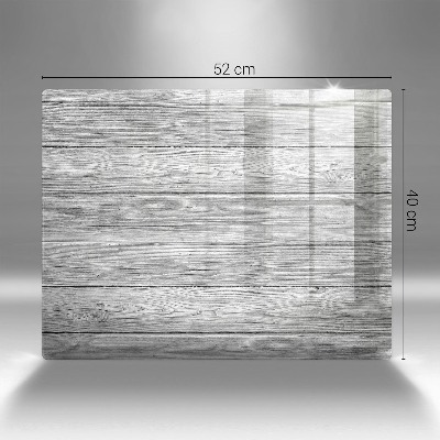 Glasunterlage für Grabkerzen Alte Holzbretter
