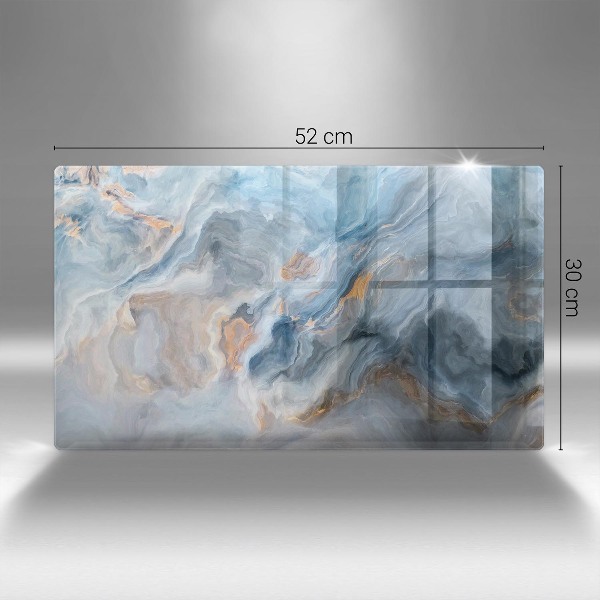 Grabkerze Untersetzer Marmorstruktur