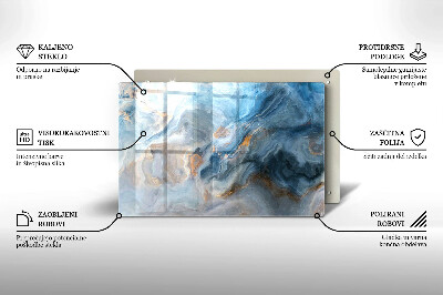 Grabkerze Untersetzer Marmorstruktur