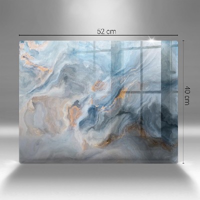 Grabkerze Untersetzer Marmorstruktur