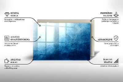 Glasunterlage für Grabkerzen Abstrakter Hintergrund