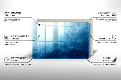 Glasunterlage für Grabkerzen Abstrakter Hintergrund