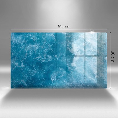 Grabkerze Untersetzer Blaues Wasser