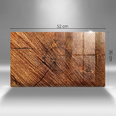 Glasunterlage für Grabkerzen Holzkonstruktion