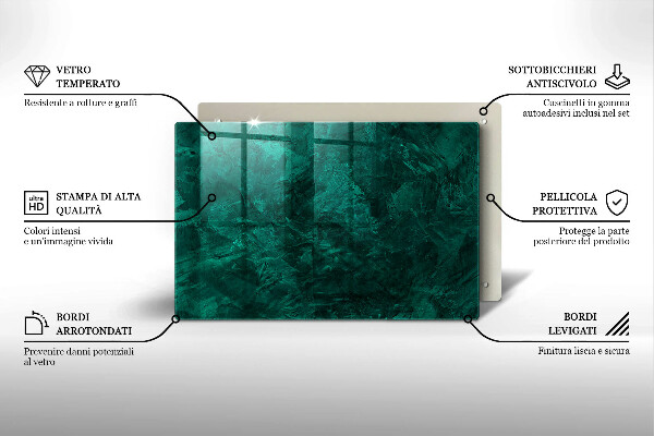 Glasunterlage für Grabkerzen Steinhintergrundtextur