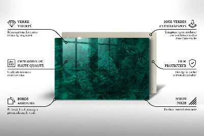 Glasunterlage für Grabkerzen Steinhintergrundtextur