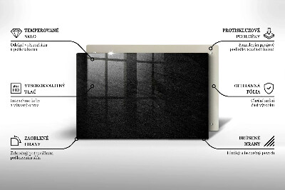 Glasunterlage für Grabkerzen Gesteinsstruktur