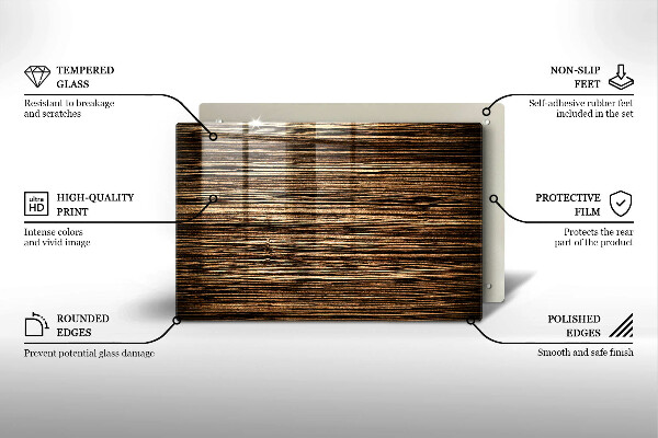 Grabkerze Untersetzer Holzstruktur