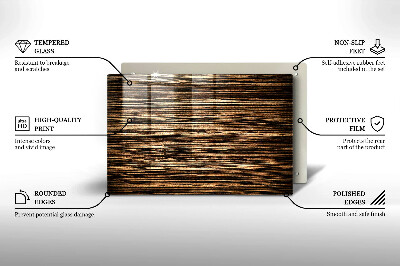 Grabkerze Untersetzer Holzstruktur