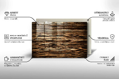 Grabkerze Untersetzer Holzstruktur