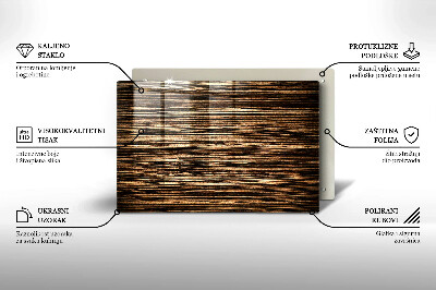 Grabkerze Untersetzer Holzstruktur