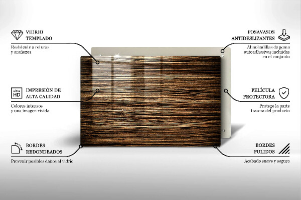 Grabkerze Untersetzer Holzstruktur