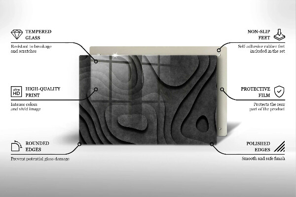 Grabkerze Untersetzer 3D-Steinformen