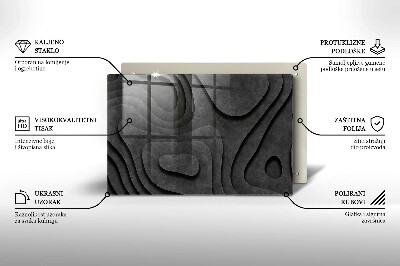 Grabkerze Untersetzer 3D-Steinformen