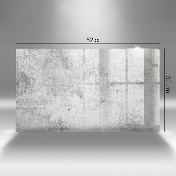 Glasunterlage für Grabkerzen Betonstruktur