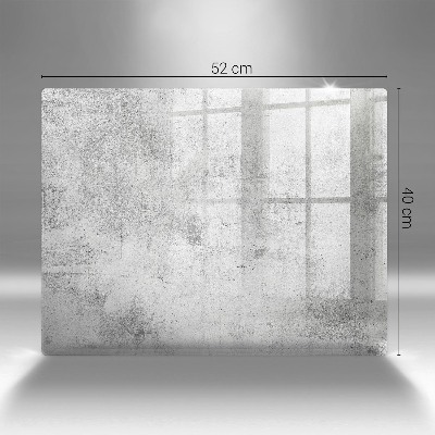 Glasunterlage für Grabkerzen Betonstruktur