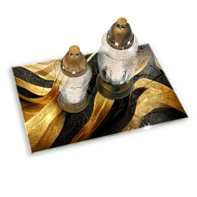 Grabkerze Untersetzer Elegante Abstraktion