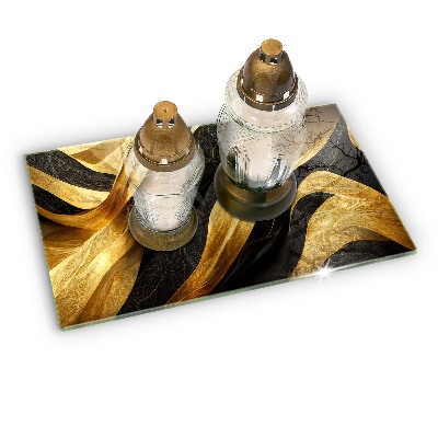 Grabkerze Untersetzer Elegante Abstraktion