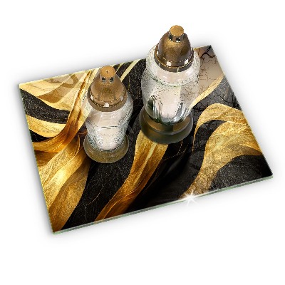 Grabkerze Untersetzer Elegante Abstraktion