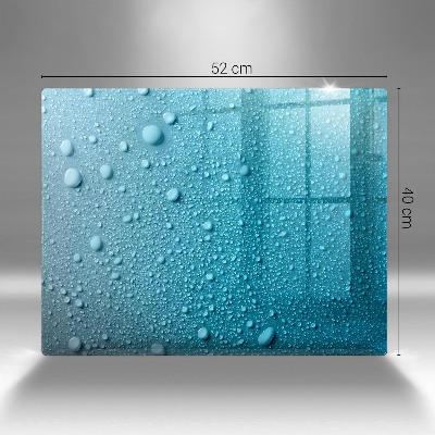 Grabkerze Untersetzer Wassertropfen