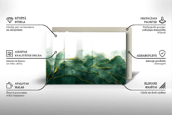 Grabkerze Untersetzer Abstrakte Natur