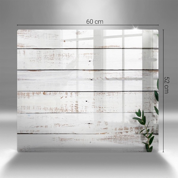 Glasunterlage für Grabkerzen Alte Bretter und Blätter