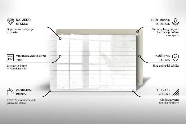 Glasunterlage für Grabkerzen Moderne Leuchttafeln