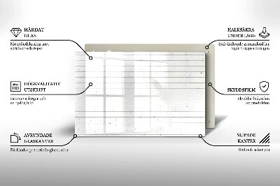 Glasunterlage für Grabkerzen Moderne Leuchttafeln