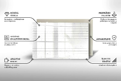 Glasunterlage für Grabkerzen Moderne Leuchttafeln