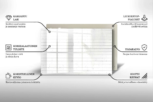 Glasunterlage für Grabkerzen Moderne Leuchttafeln