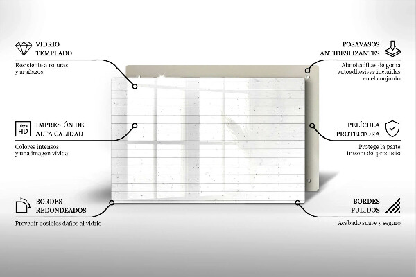 Glasunterlage für Grabkerzen Moderne Leuchttafeln