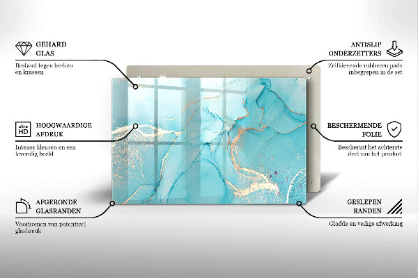 Grabkerze Untersetzer Abstrakter Stein