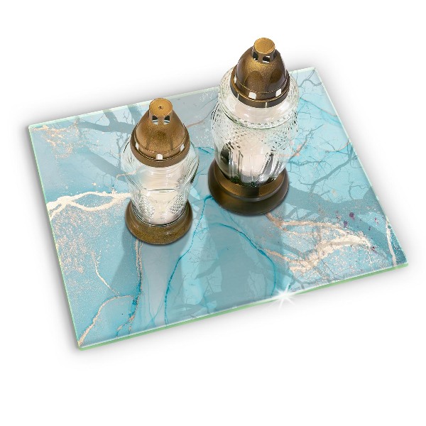 Grabkerze Untersetzer Abstrakter Stein