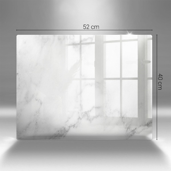 Glasunterlage für Grabkerzen Moderner Marmor