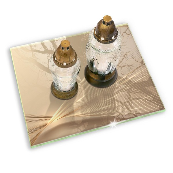 Grabkerze Untersetzer Moderne Abstraktion