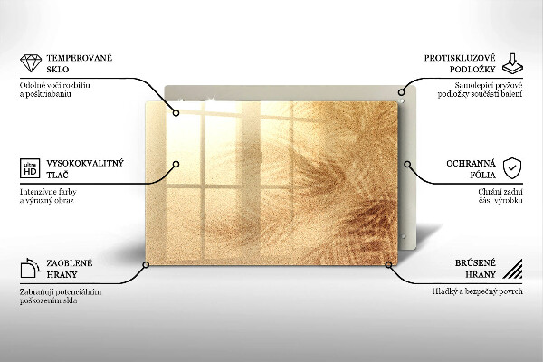 Grabkerze Untersetzer Sand