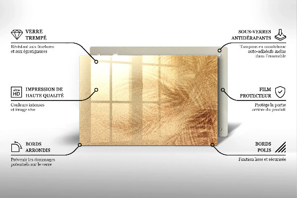 Grabkerze Untersetzer Sand