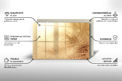 Grabkerze Untersetzer Sand