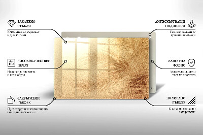 Grabkerze Untersetzer Sand