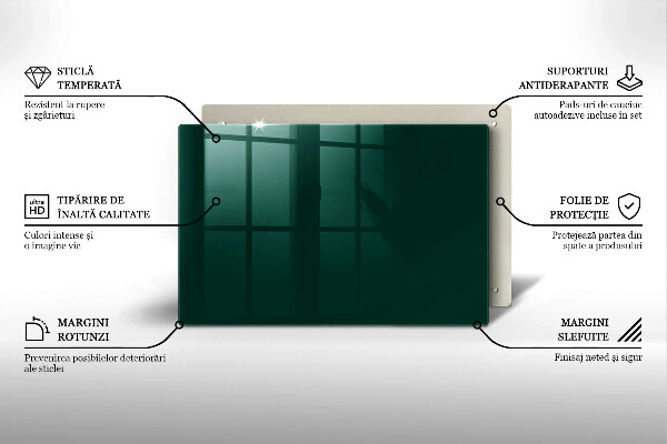 Grabkerze Untersetzer Grüne Farbe