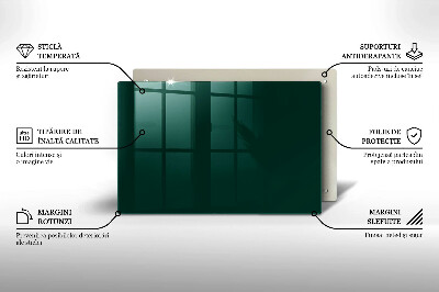 Grabkerze Untersetzer Grüne Farbe