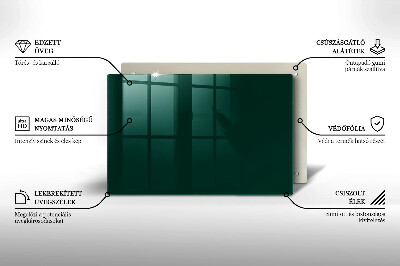 Grabkerze Untersetzer Grüne Farbe