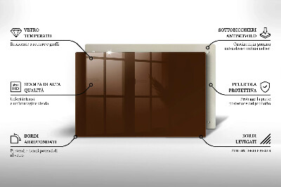 Grabkerze Untersetzer Braune Farbe