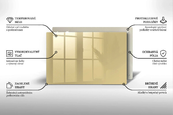 Grabkerze Untersetzer Beige