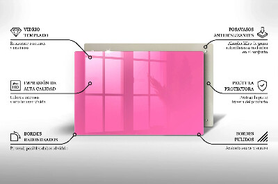 Grabkerze Untersetzer Rosa Farbe