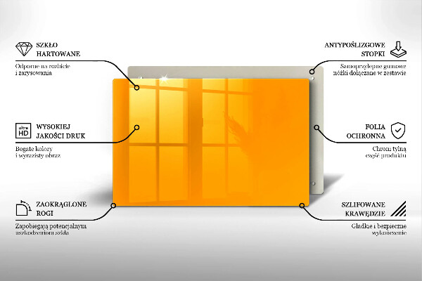 Grabkerze Untersetzer Dunkelgelbe Farbe