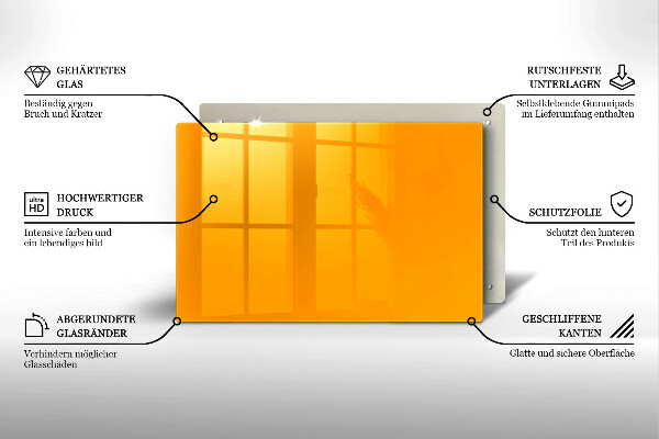 Grabkerze Untersetzer Dunkelgelbe Farbe