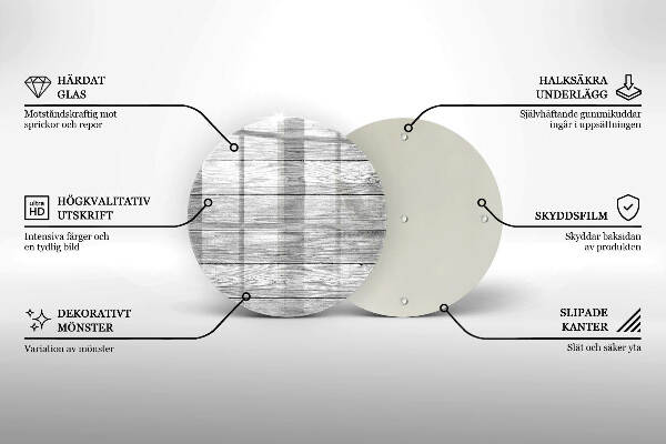 Unterlage für Kerzen Alte Holzbretter