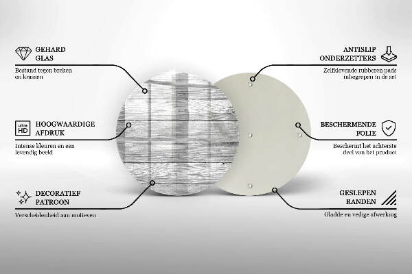 Unterlage für Kerzen Alte Holzbretter
